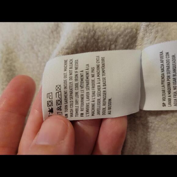 American Eagle Outfitters XS Cream & tan camouflage sweatshirt - Picture 5 of 5